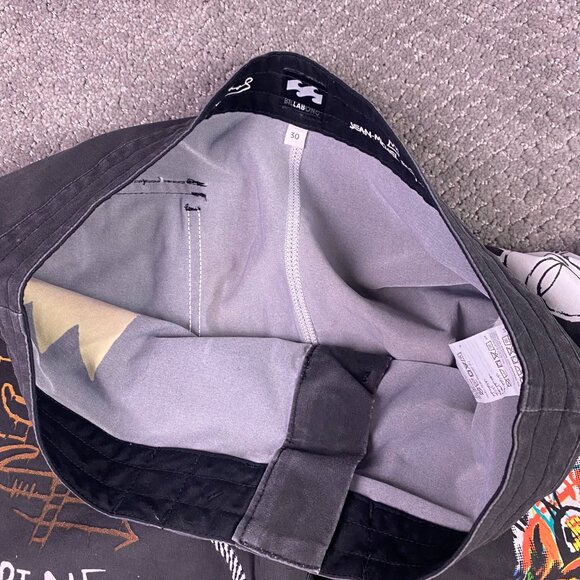 Billabong Board Shorts Jean Michel Basquiat Andy Warhol Men's 30 Swim Trunks - Picture 9 of 16